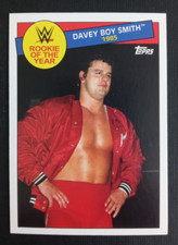 2015 Topps Heritage Wrestling Card Rookie of the Year Davey Boy Smith #3