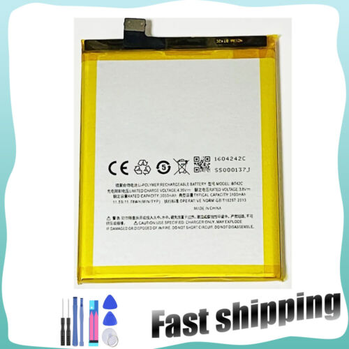 New High Quality Battery For Meizu M2 Note Note2 Meilan Mobile Phone BT42C - Picture 1 of 5