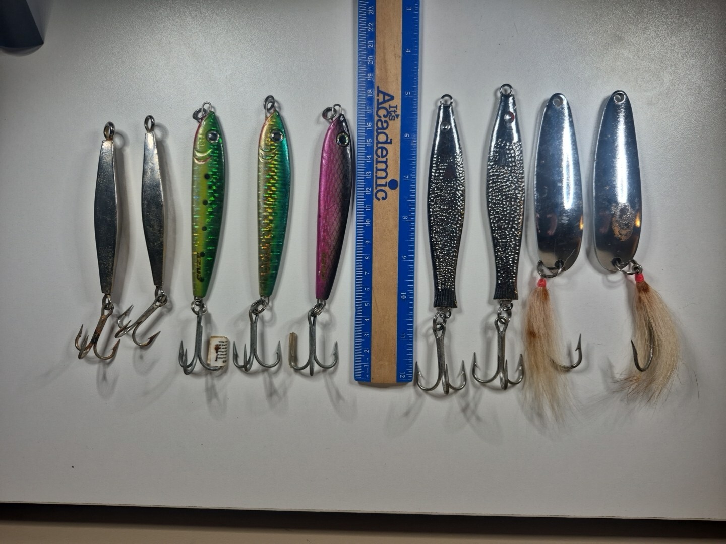 Saltwater Jig Spoons Lot ~ Braid Slammer ~ Evans Stingsilver ~ Krocodile ~ - Image 7