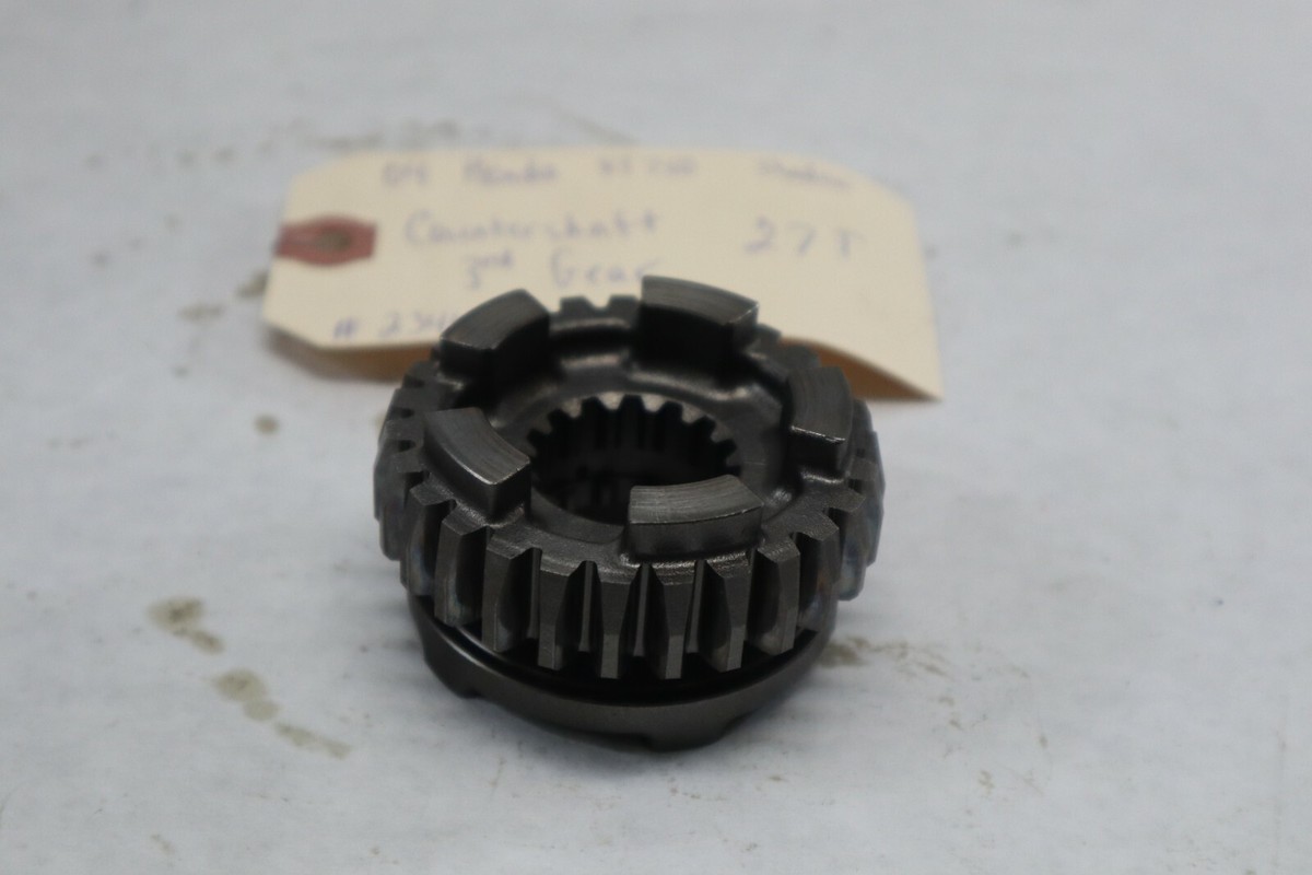 リクエスト用1 OEM Honda Motorcycle Countershaft 3rd Gear 27T 2004 Shadow VT750