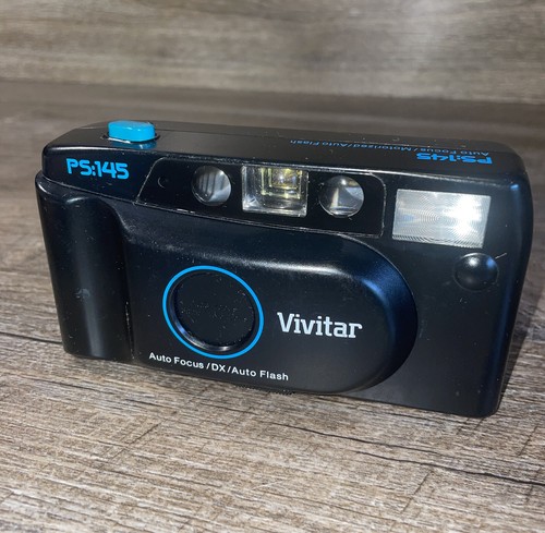 Appareil photo flash Vivitar PS:145 35mm Auto Focus DX 34mm objectif point et prise de vue �� - Photo 2/7