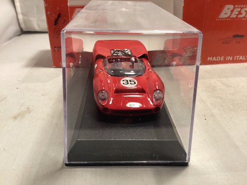 MODEL BEST 1:43 9175 LOLA T70 SPYDER #35. BOXED WITH SLEEVE - Picture 4 of 12
