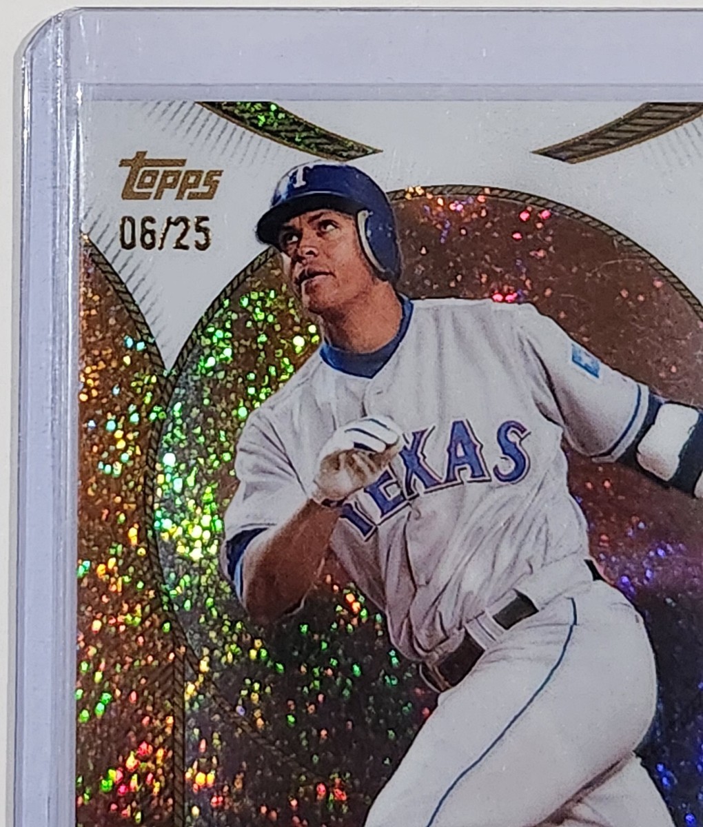 2025 Topps Welcome to the Club ALEX RODRIGUEZ Orange Stardust Foil