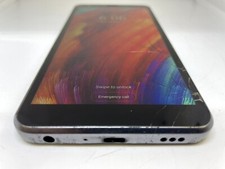 LG Aristo 4 LM-X320TA Gray 16GB UNLOCKED - Cracked Screen - Full Working