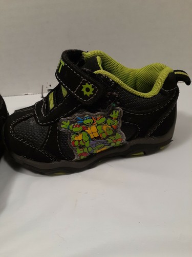 Nicklodeon Teenage Mutant Ninja Turtles Tennis Shoes Toddlers Boys Size 5,7 NWT - Picture 3 of 10