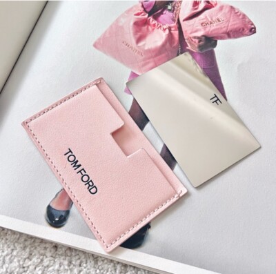 Tom Ford Pink Pocket Mirror With Card Case | eBay