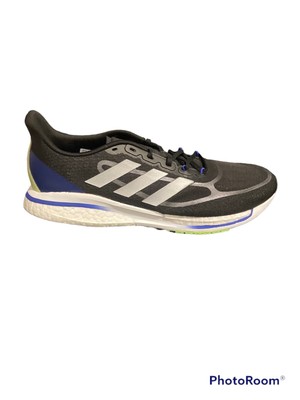 Size 10.5 - adidas Supernova+ Black Silver Metallic - FX6658
