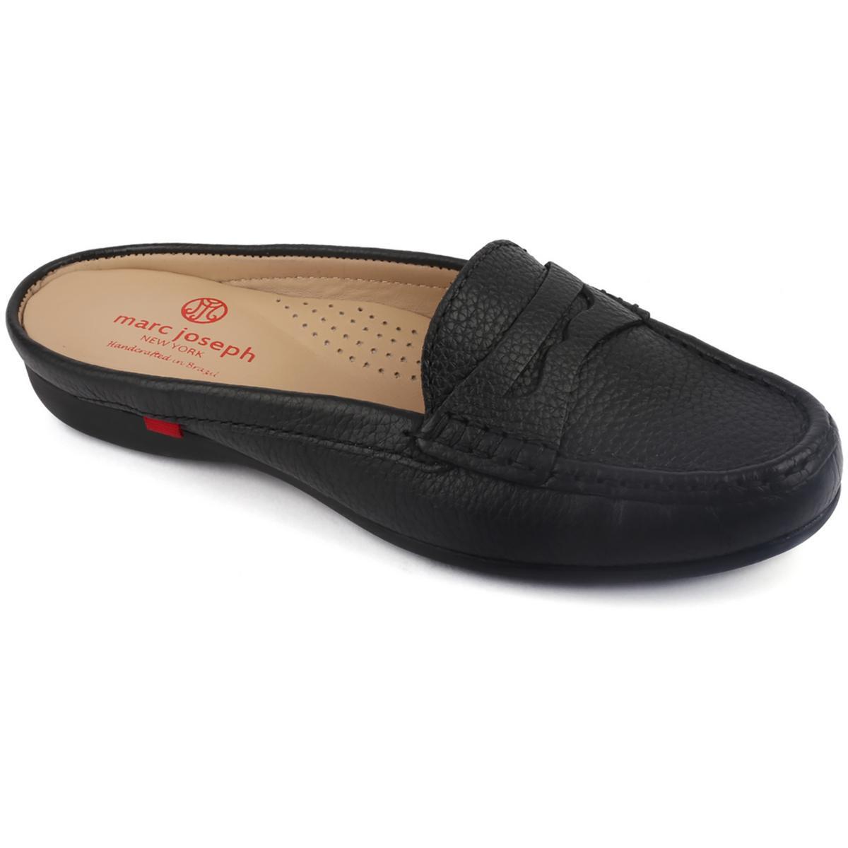 Женские черные мокасины Marc Joseph Union Mule 9 среднего размера BM BHFO 1424 15890₽