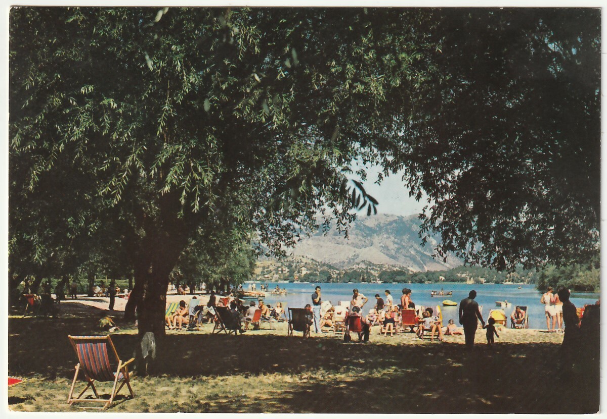 SCANNO - L'AQUILA - IL LAGO - VIAGG. 1973 -49445-
