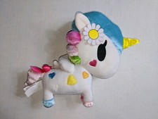 Unicorn Plush Tokidoki Neon Star Bella Hearts 8 Inches Toy Just Play Legno