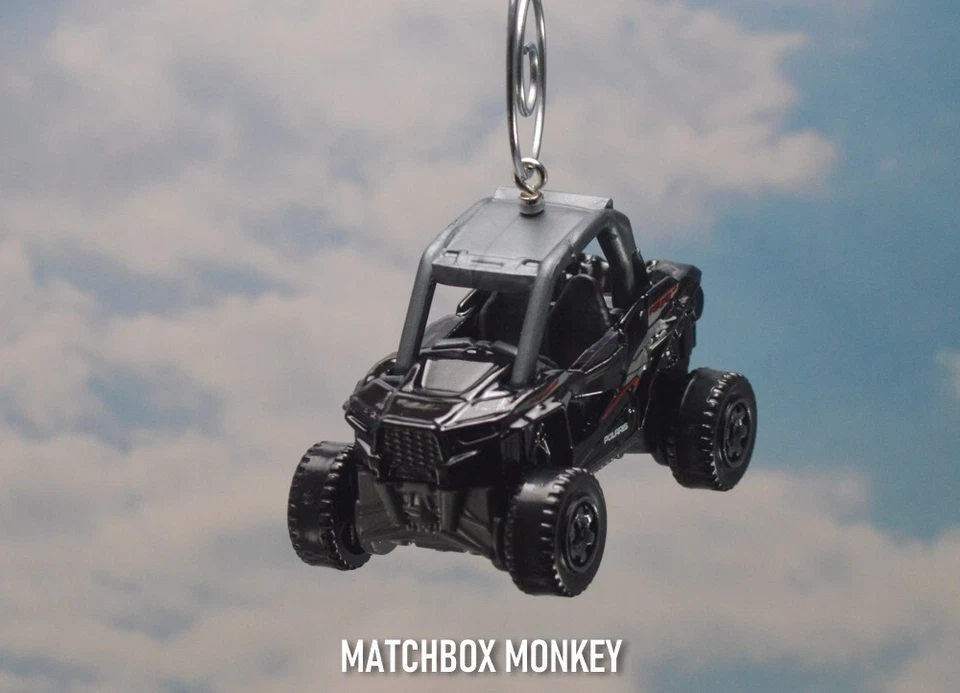 Polaris RZR 1000 ATV 4x4 Custom Christmas Ornament 1/64 Gator Honda Suzuki Rhino - Image 3 of 4