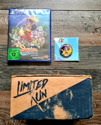 Shantae And The Seven Sirens Special Limited Edition + Collectors Pin PS4