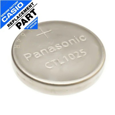 casio rechargeable watch battery