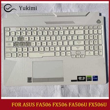 FOR ASUS FA506 FX506 FA506U FX506U White C Shell Palmrest Keyboard Touchpad