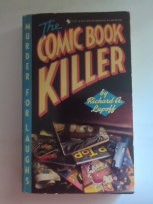 The Comic Book Killer (Bantam Books 1989) Richard A. Lupoff, PB, J20