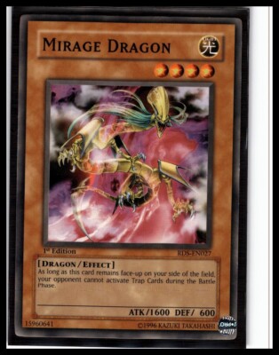 Rise of Destiny #RDS-EN027 Mirage Dragon 1st Edition