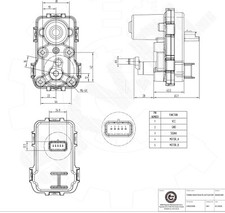 Turbolader Stellmotor für LAND ROVER Freelander Range rover 2.2D LR022358
