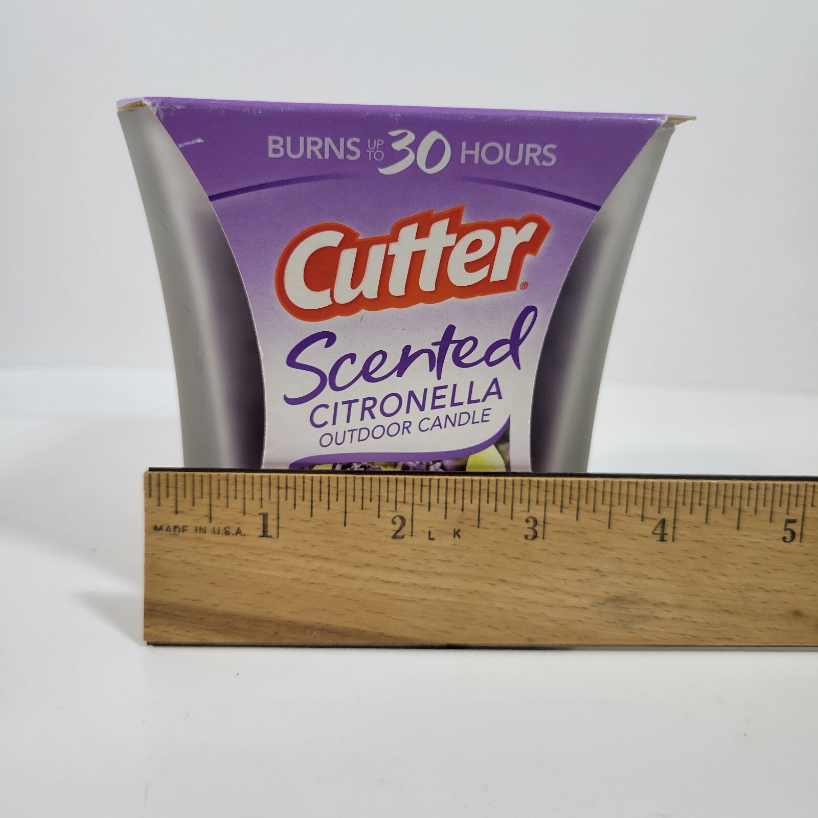 NEW 11 oz Cutter Scented Citronella Outdoor Candle Vanilla & Lavender Scented eBay