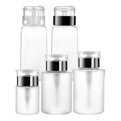 Entferner Pumpspender leer Spender Behälter auslaufsicher für Nagellack