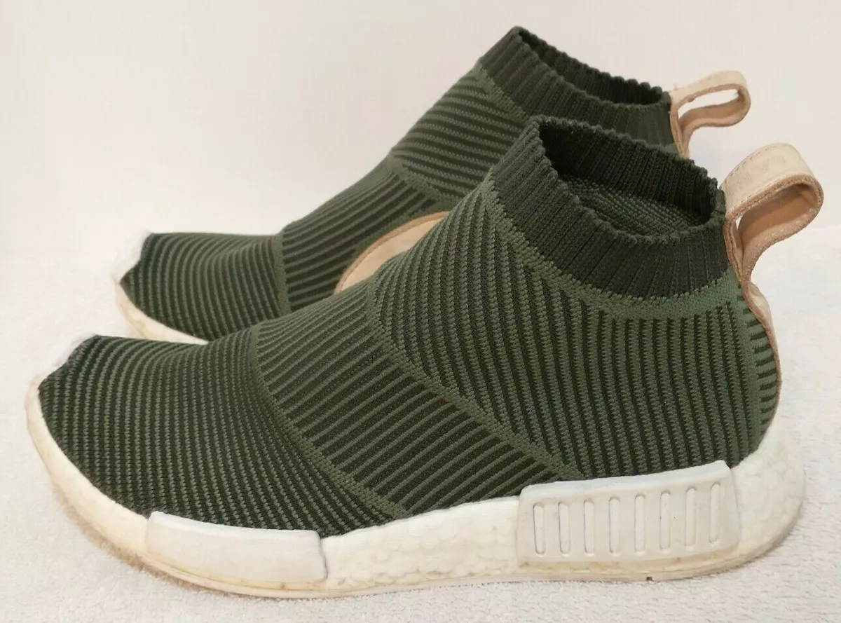 kompromis Kamp Symposium Adidas NMD CS1 Primeknit Pull-On Sneakers Night Cargo B37638 Men&#039;s  Size 7.5 | eBay