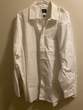  Men  s Dress shirt  Arrow  White  Classic FitSize XXLARGE