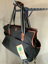 PET TOTE CARRIER FOR SMALL DOGS  Cats up to 16lb. 19  x9  x12  . Fits under most a
