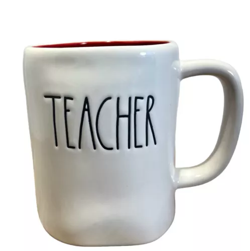 Rae Dunn TEACHER Artisan Collection Coffee Tea Mug Cup by Magenta 192