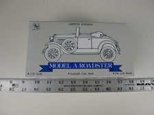 Vintage Spec Cast Liberty Classics Model A Roadster Vehicle Bank MIB  BIS
