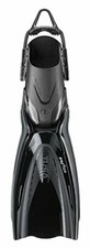 Tusa Hyflex Switch Dive Fins - Medium Black SF-0104M-BK - Open Heel