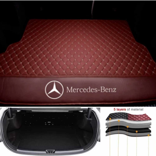 For Mercedes-Benz 1995-2025 All Models Custom Car Floor Mats Carpets Waterproof - Bild 37 von 42