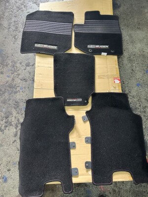 JDM Honda GP1 Fit Jazz MUGEN floor Mats Carpet Set GE Genuine USED