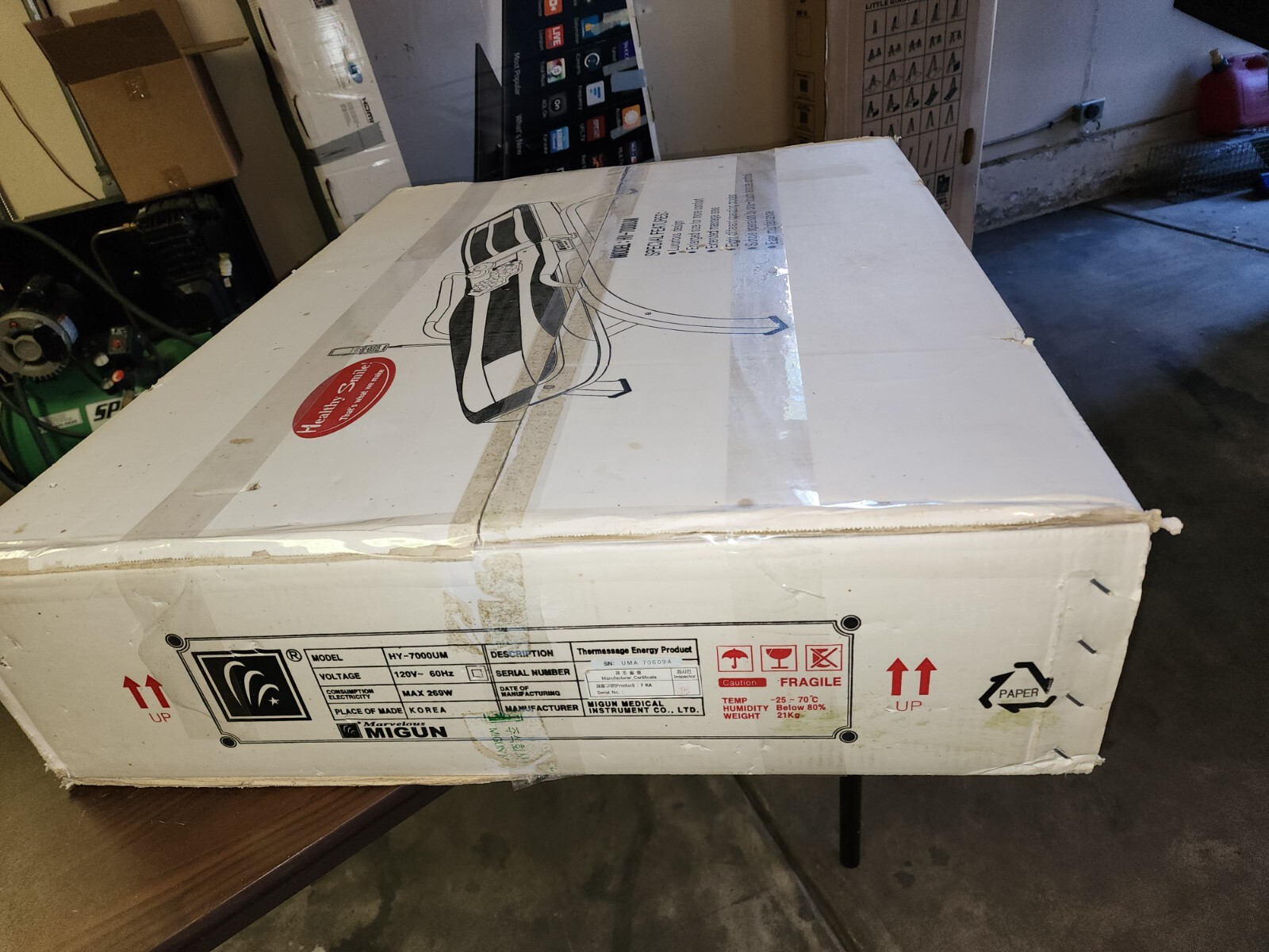 Migun 7000UM Thermal Massage Bed eBay