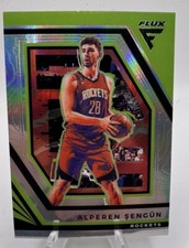 2022-23 Panini Flux Lunar Eclipse Prizm Alperen Sengun #137 Houston Rockets
