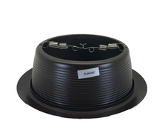 ELM40BZ ELCO 6 BRONZE Metal Stepped Baffle Tr...