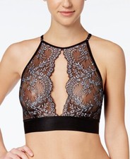 New Hanky Panky Womens Lavinia Cutout Illusion Bralette Size M