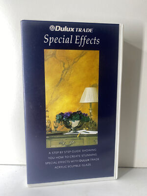 Dulux Trade Special Effects On VHS Video Cassette Tape