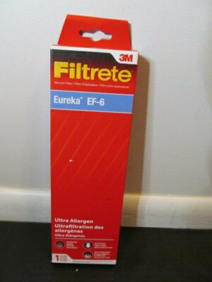 Filtrete 3M Eureka EF-6 Ultra Allergen Vacuum Filter Fits AirSpeed AS1000 