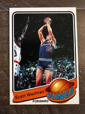 1979 Topps Basketball Card #7 Scott Wedman, Kings (L1)