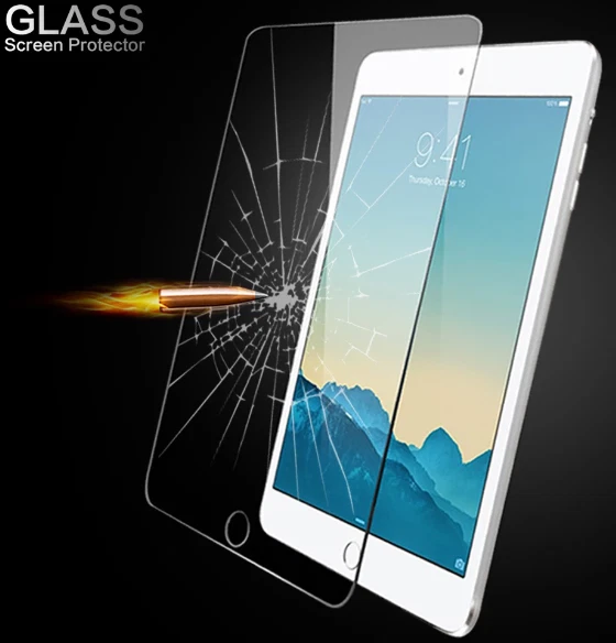 TEMPERED GLASS SCREEN PROTECTOR FOR APPLE IPAD AIR 1 2 3 10.5''/  4 5 11'' - Image 3 of 4