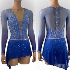 ice figure skating competition dress Gymnastics costume dance Dress dyeing