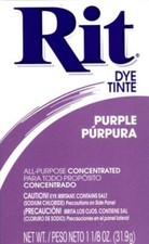 Rit All Purpose Fabric POWDER Dye Tinte - Purple