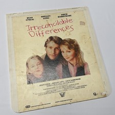 RCA CED SelectaVision VideoDiscs Movie IRRECONCILABLE DIFFERENCES CED Disk