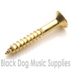 <!--F#f_0-->Guitar screws in chrome black or gold 3.5mm x 25mm csk bridge tremolo fixing<!--F/-->