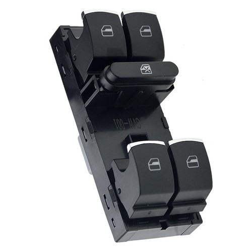PULSANTIERA ALZACRISTALLI INTERUTTORE per VOLKSWAGEN GOLF 5 E 6 DAL 2005 AL 2014 - Picture 2 of 8