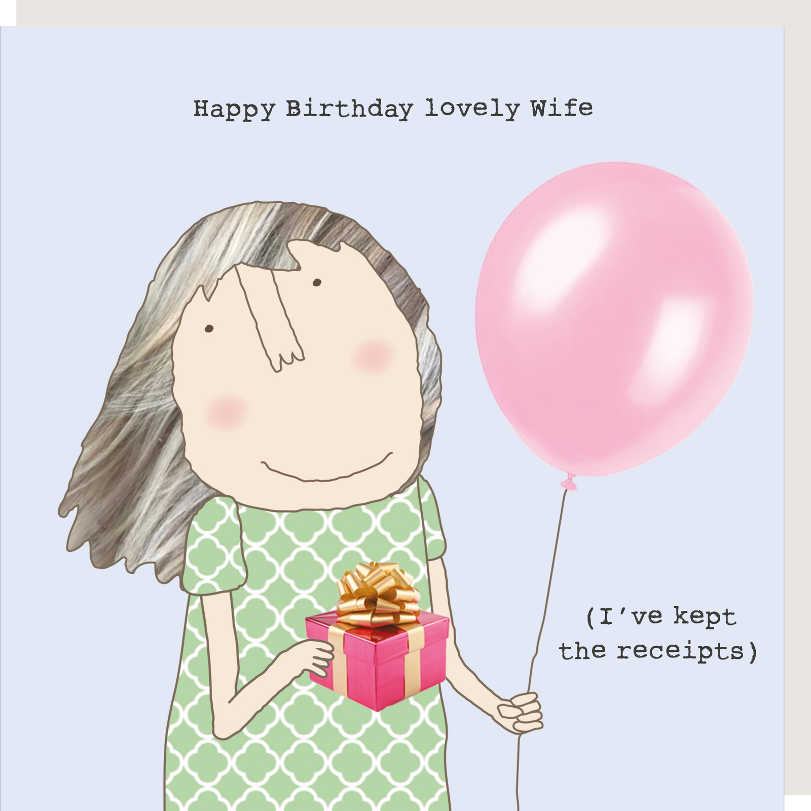 Rosie Made A Thing Lovely Wife Birthday Card Humour Greeting Cards