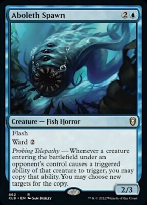 MTG - ABOLETH SPAWN - Battle for Baldur's Gate (R)