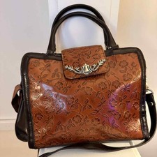 Vintage Mc Marc Chantal Tooled Handbag