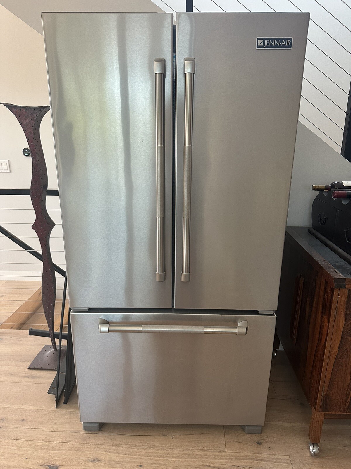 JENNAIR JFC2290REP00 36" FRENCH DOOR FREESTANDING REFRIGERATOR