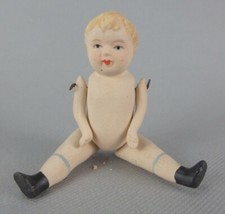 FIGURINE POUPEE POUPON BISCUIT CERAMIQUE PORCELAINE BAMBINO BABY DOLL  004