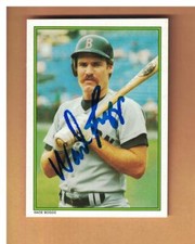 Wade Boggs AUTOGRAPHED 1986 TOPPS GLOSSY BASEBALL CARD SIGNED BOSTON RED SOX